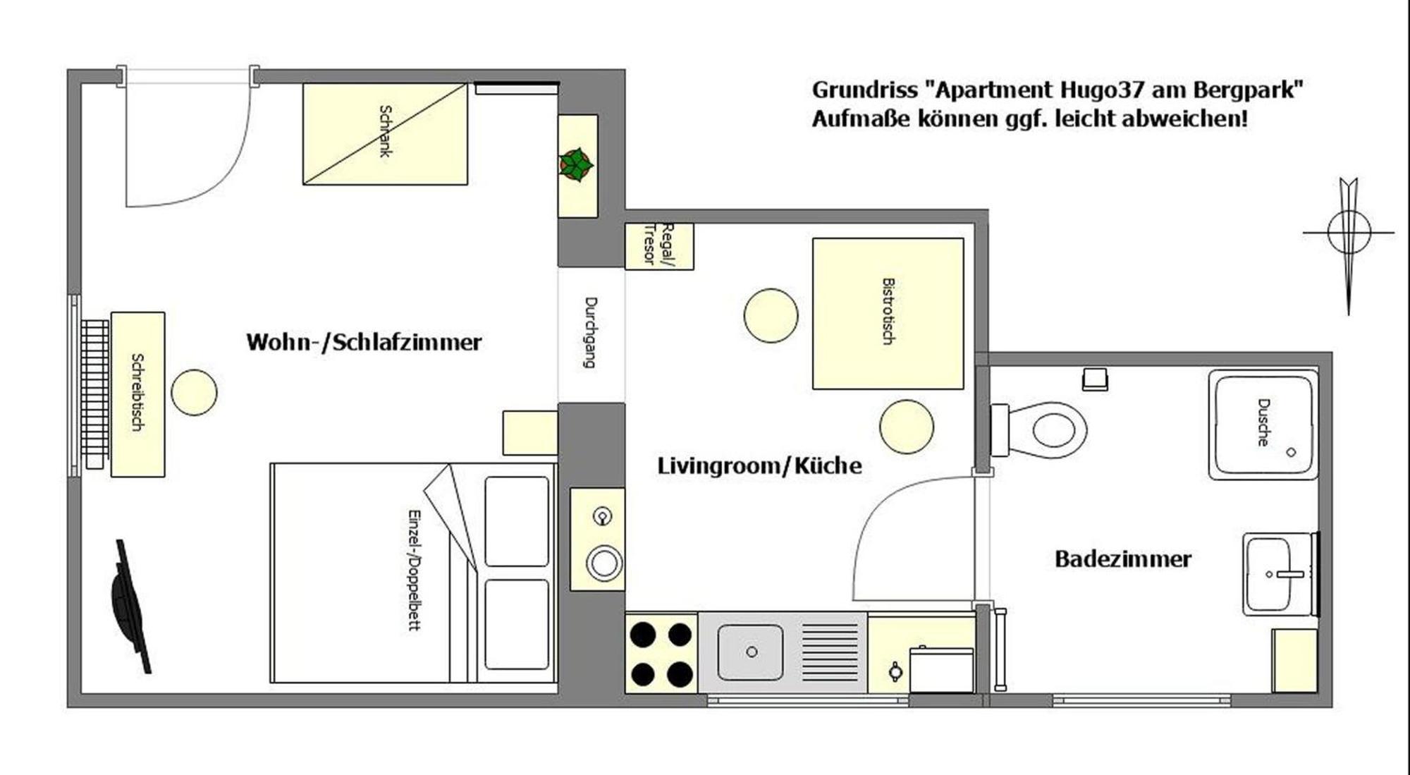 Apartment Hugo37 Am Bergpark Kassel Exterior photo